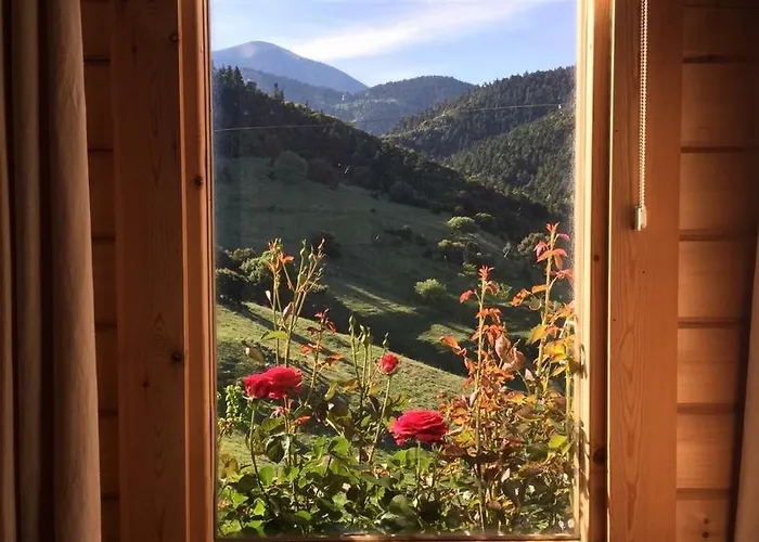 Chalet Luxury Chalet Villa On Mountain Top In Kalavryta With Amazing View *