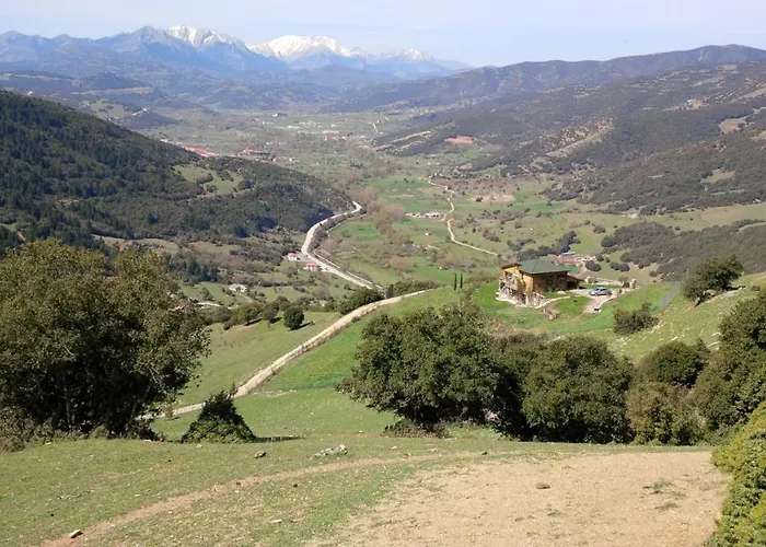 شاليه Luxury Chalet Villa On Mountain Top In Kalavryta With Amazing View