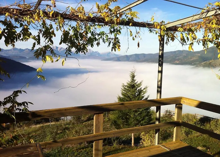 شاليه Luxury Chalet Villa On Mountain Top In Kalavryta With Amazing View