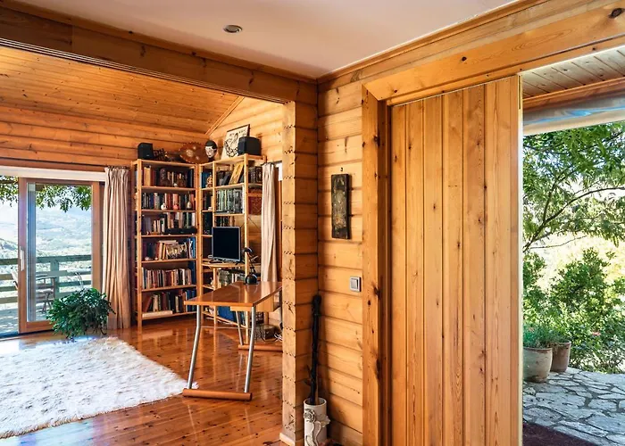 Chalet Luxury Chalet Villa On Mountain Top In Kalavryta With Amazing View *