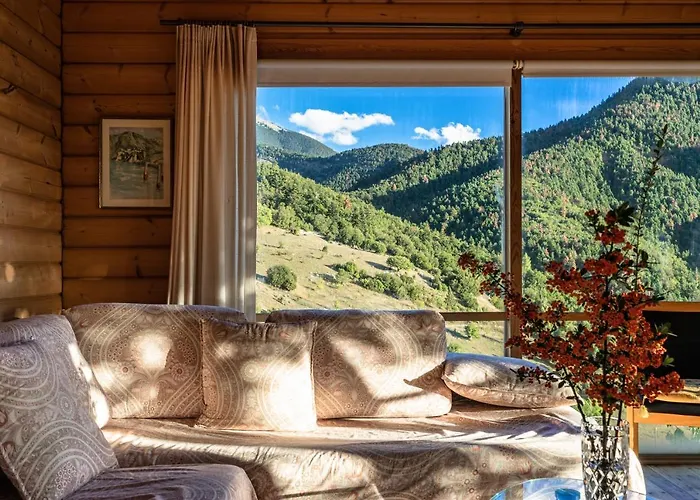 Luxury Chalet Villa On Mountain Top In Kalavryta With Amazing View شاليه *