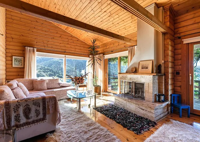 Luxury On Mountain With Great View Chalet Kalavryta