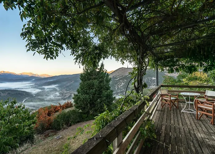 Luxury Chalet Villa On Mountain Top In Kalavryta With Amazing View Alpstuga *